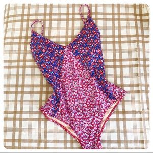 J.Crew Liberty Paneled One Piece